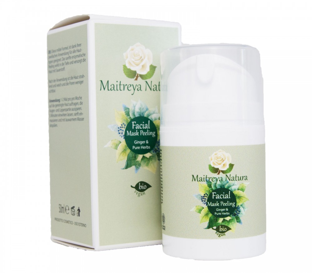 Vendita online: Facial Mask Peeling - Ginger & Pure Herbs Vendita online: Facial Mask Peeling - Ginger & Pure Herbs