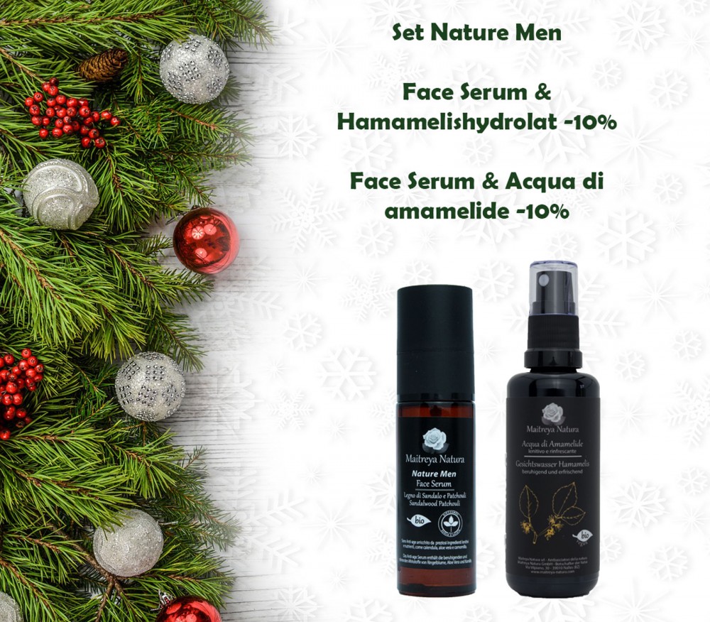 Vendita online: Finestrina 12 - Set Nature Men Face Serum & Acqua di amamelide Vendita online: Finestrina 12 - Set Nature Men Face Serum & Acqua di amamelide