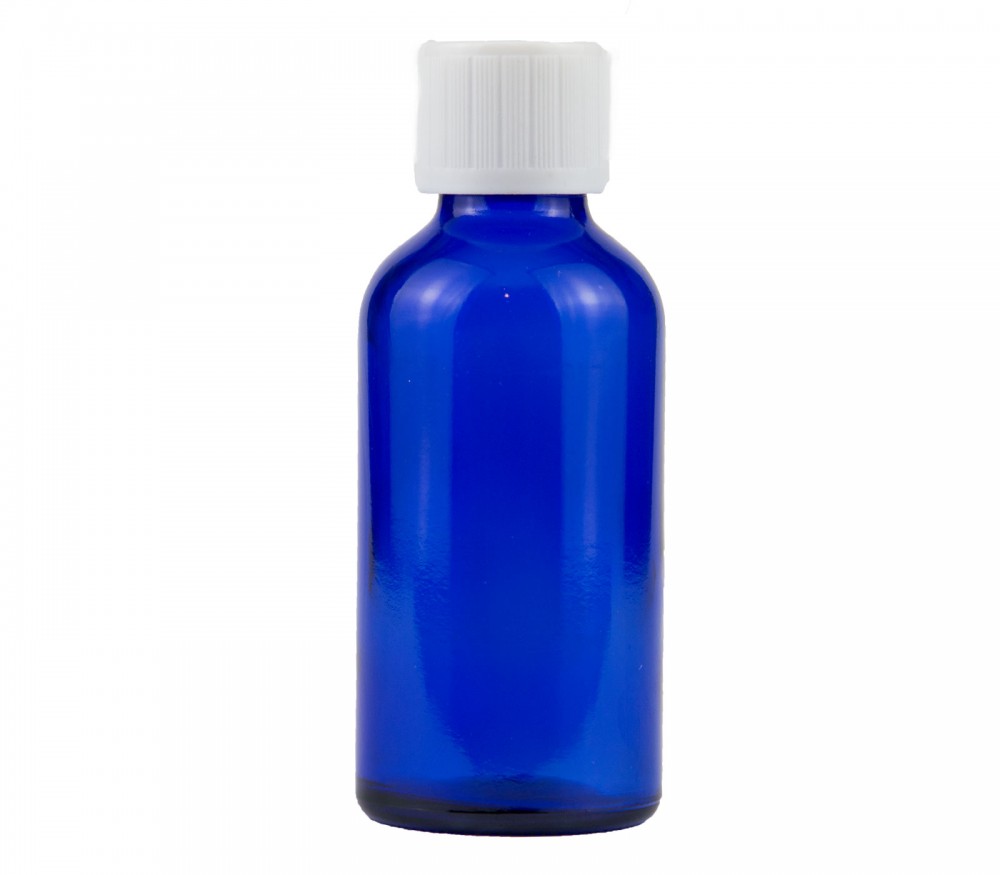 Vendita online: Flacone in vetro blu 50 ml Vendita online: Flacone in vetro blu 50 ml