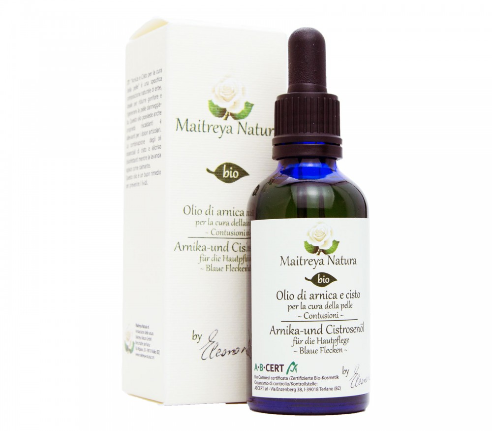 Vendita online: Olio di arnica e cisto Vendita online: Olio di arnica e cisto