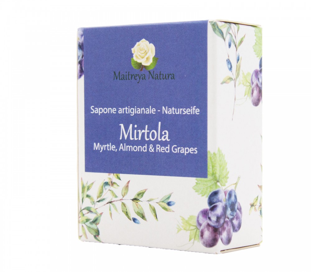 Vendita online: Sapone artigianale MIRTOLA con scatola Vendita online: Sapone artigianale MIRTOLA con scatola
