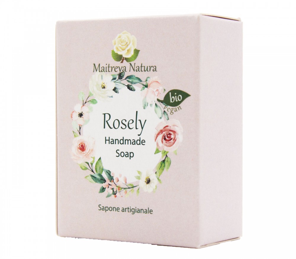 Vendita online: Sapone artigianale Rosely con scatola Vendita online: Sapone artigianale Rosely con scatola