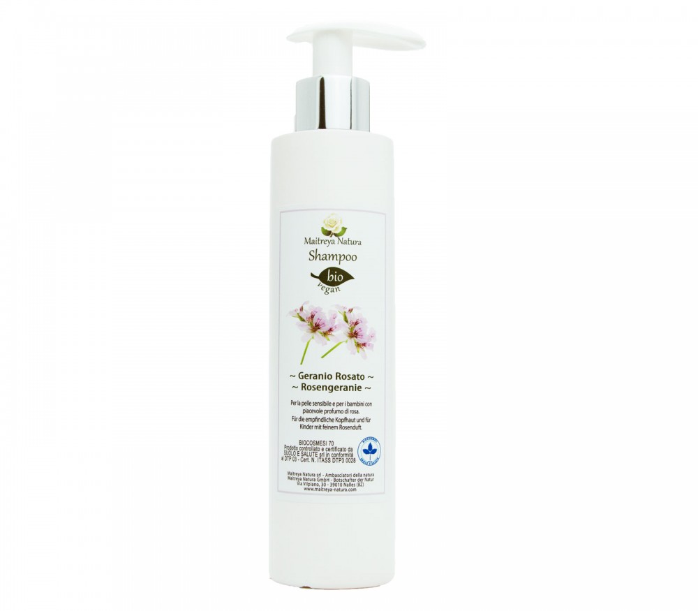 Vendita online: Shampoo Geranio rosato Vendita online: Shampoo Geranio rosato